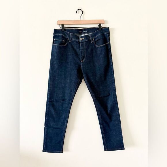 Mott & Bow Mosco Skinny Jeans in Dark Blue Wash - Size 33 X 32 - Picture 3 of 8